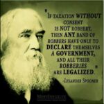 Crypto en belasting taxation without consent, belasting - Lysander Spooner