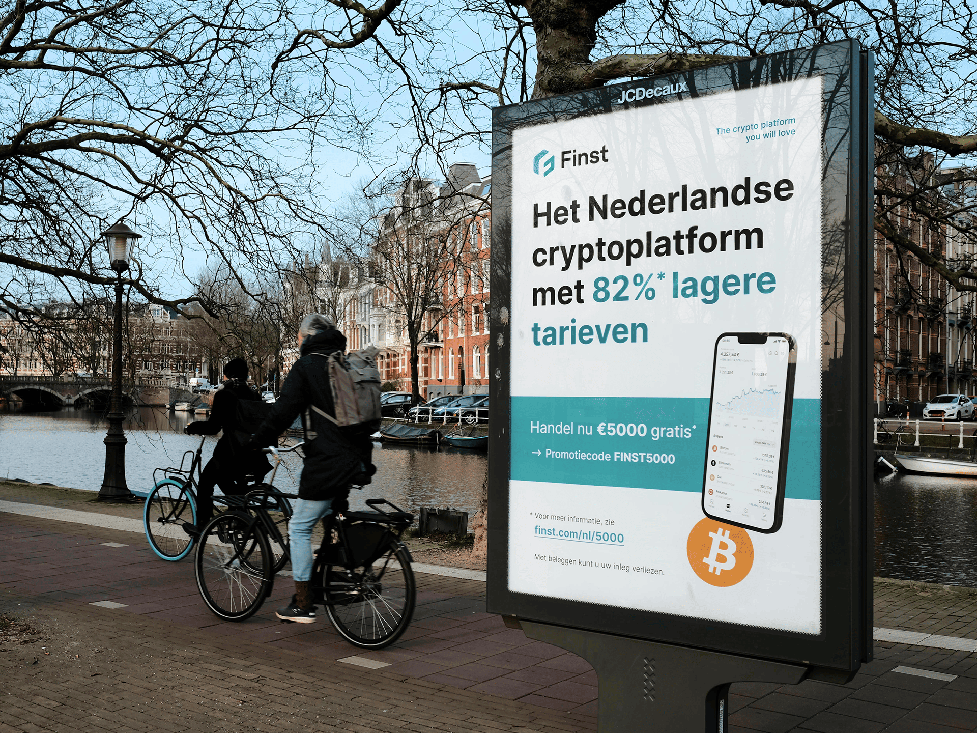 Crypto kopen en verkopen op Finst