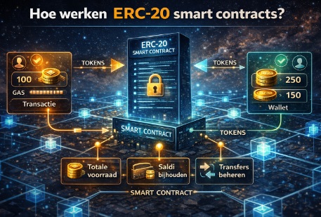 Hoe werken ERC-20 smart contracts?