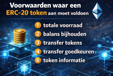 Voorwaarden ERC-20 token