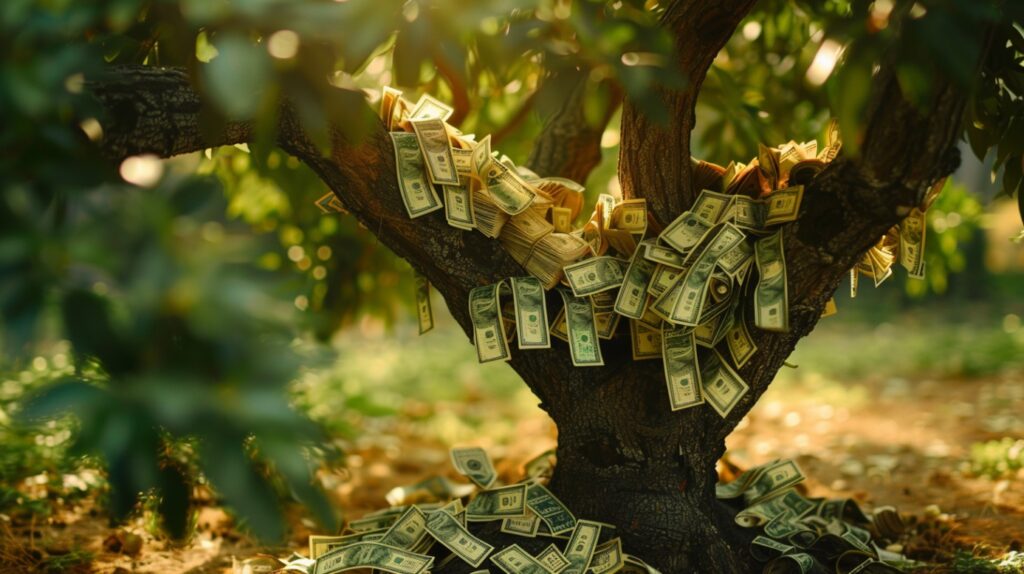 Geld dat aan bomen groeit