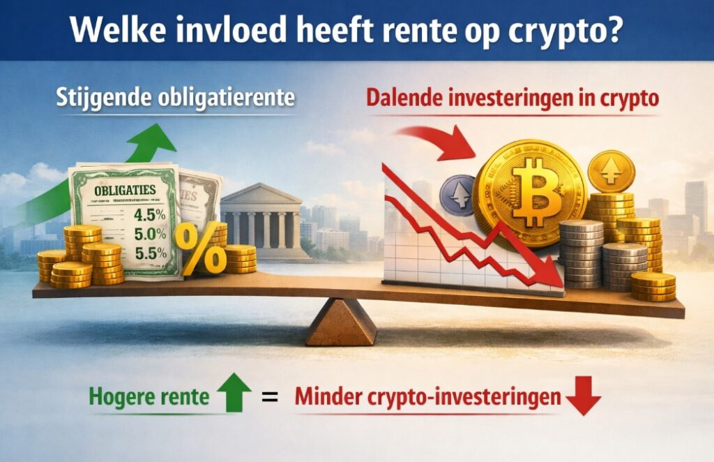 Invloed rente op crypto