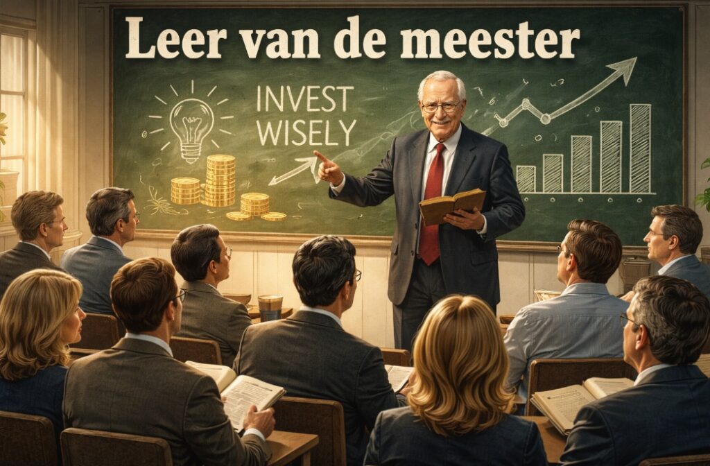 Warren Buffett geeft les