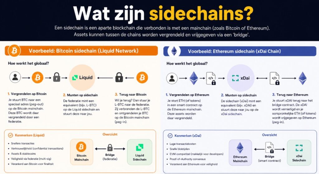 Wat zijn sidechains?
