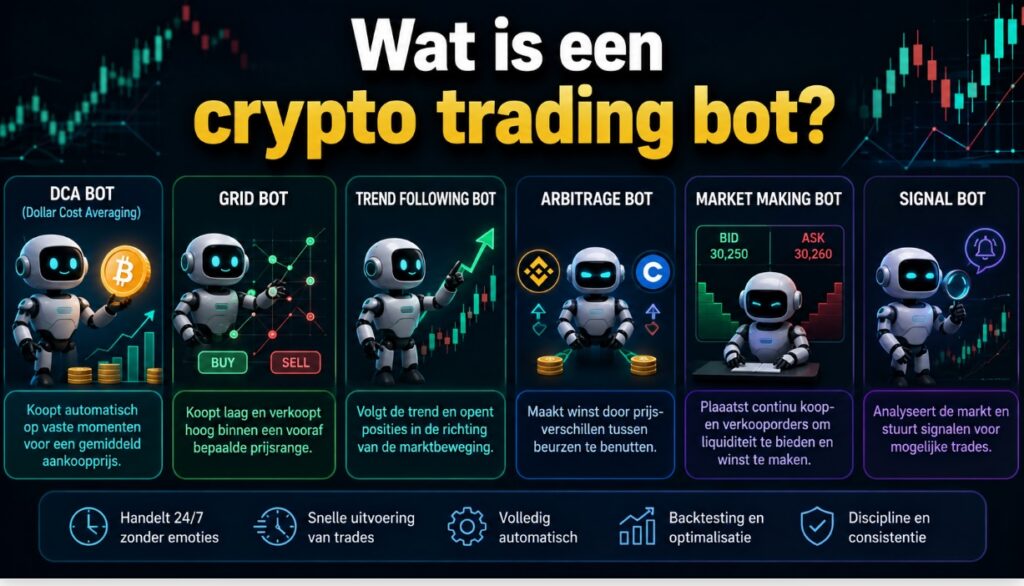 Wat is een crypto trading bot?